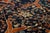 16x25 Modern Bidjar Style Navy Blue & Rust Wool Area Rug Geometric Lattice For Sale - Image 11 of 13