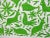 Green Wild Animals Green Embroidered Tapestry For Sale - Image 8 of 13