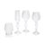 Designed to highlight the crisp and delicate notes of white wines, the Rialto Twisted Optic White Wine Glasses blend style...