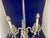 Glass Vintage Pair of Large Regency Style Electrified Crystal Candelabrum For Sale - Image 7 of 18