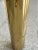 Gold 1970s Tubular Brass and Glass Console Table in the Manner of Pace Collection For Sale - Image 8 of 11