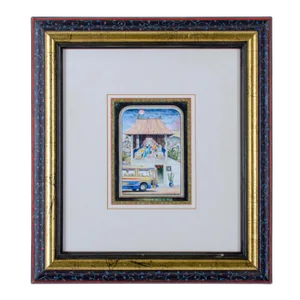 “Incident in the Comb Factory, Changzou" Miniature Painting