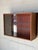 Cado Vintage Danish Teak Wall-Mounted Display Cabinet With Sliding Glass Doors by Cado – Mid-Century Modern For Sale - Image 4 of 9