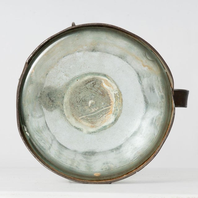 19th Century Glass Kerosene Bottle With Wire Cage For Sale - Image 6 of 6
