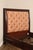 Henredon Mahogany Queen Bed with Tufted Upholstered Headboard For Sale - Image 17 of 18