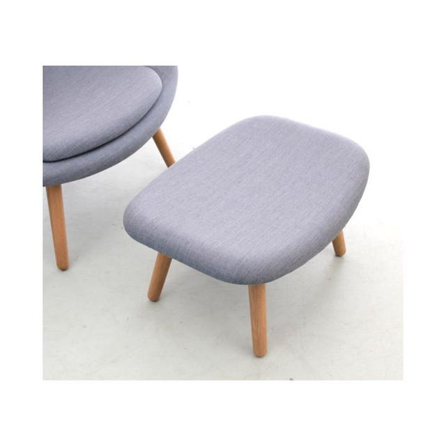 Set of A Lounge AAL 92 Lounge Chair with Ottoman For Sale - Image 5 of 7