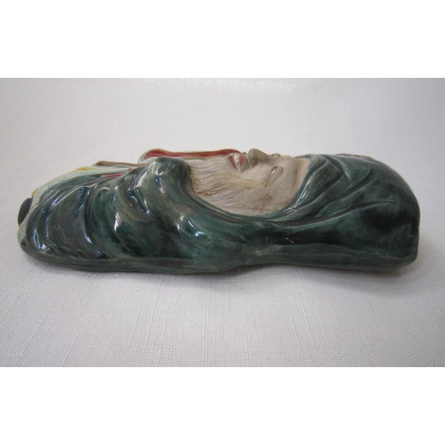 Chinoiserie Chinese Immortal Wall Pocket For Sale - Image 4 of 4