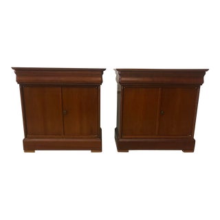 1980s Vintage Grange Nightstands - a Pair For Sale
