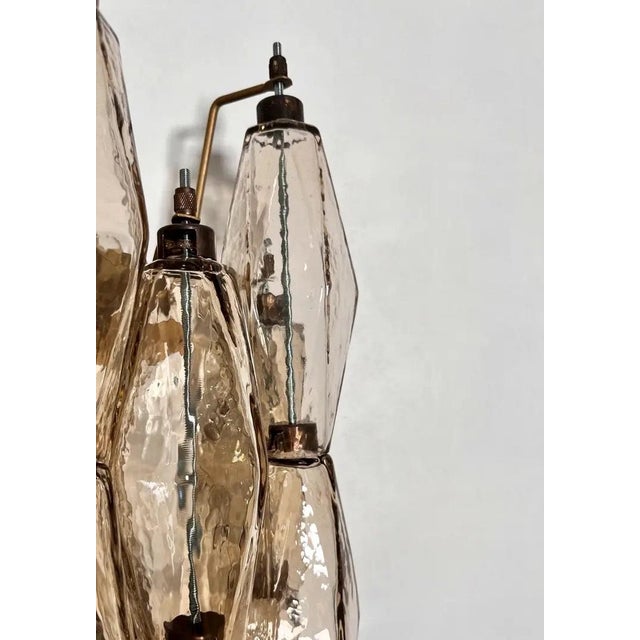 Beige Sand Beige Murano Corridor Wall Lamps, Set of 2 For Sale - Image 8 of 9