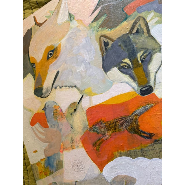 “Forest Souls” a Painting by LWren Walraven For Sale - Image 10 of 10
