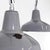 Vintage Industrial Benjamin Enamelled Pendant Lamps, 1950s, Set of 2 For Sale - Image 3 of 12