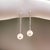 Japanese Fine Quality Japanese Akoya Pearl Earrings set in14k Gold 8.44 mm Certified For Sale - Image 3 of 9