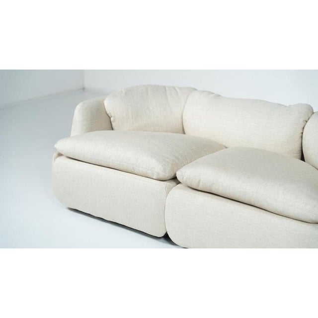 Confidential Sofa by Alberto Rosselli for Saporiti, Italy, 1970s For Sale - Image 4 of 13