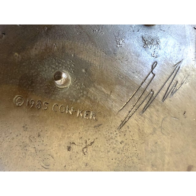 Erté "Fruit of Life" Bronze Bowl – Artist Proof (Con Ker Foundry, 1985). This is a magnificent, authentic Erté (Romain de...