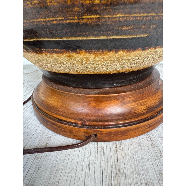 Giant Vintage Mid Century Modern Ball Table Lamp For Sale In West Palm - Image 6 of 10