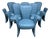 Post Modern Wing Dining Chairs - Set of 6 For Sale