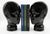 1970s 1970s Vintage Spanish Glossy Black Glass Mannequin Heads — Pair of Sculptural Bookends For Sale - Image 5 of 5