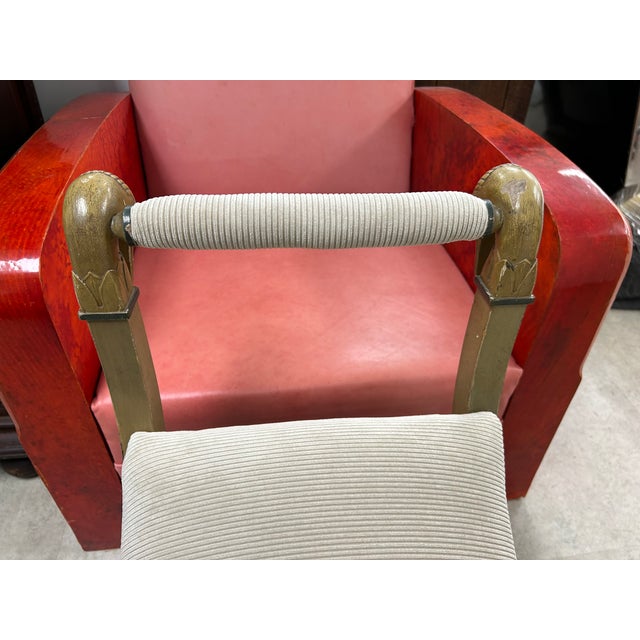 Wood 1920s French Directoire Style Bench For Sale - Image 7 of 11