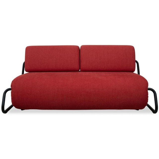 Freistil 164 Two-Seater Sofa in Red Fabric from Rolf Benz For Sale - Image 16 of 16