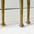 Gold Neo-Classical Brass Nesting Tables, 1960 For Sale - Image 8 of 8