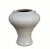 2010s Handmade White Ceramic Vase For Sale - Image 5 of 5