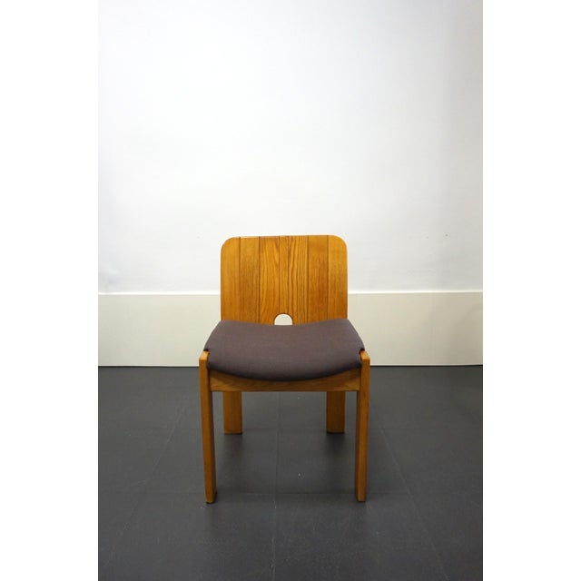 1970s Vintage Italian Side Chairs, 1970s, Set of 4 For Sale - Image 5 of 11