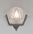 Pair of 1930s French Art Deco Floral Frosted Glass Wall Sconces - 3 Pairs Available For Sale - Image 6 of 10