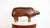 Brown 1970s Vintage Dimitri Omersa Leather Pig Footstool For Sale - Image 8 of 17
