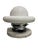 Space Age UFO Table Lamp in Steel with Marble and Opaline Glass, 1970s For Sale - Image 6 of 14