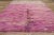 Textile Pink Abstract Berber Moroccan Rug - 09'04 X 11'07 For Sale - Image 7 of 9