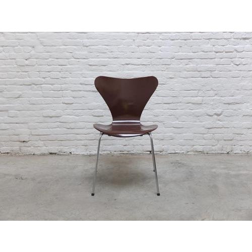 Series 7 Chairs by Arne Jacobsen for Fritz Hansen, 1975, Set of 6 For Sale - Image 16 of 18