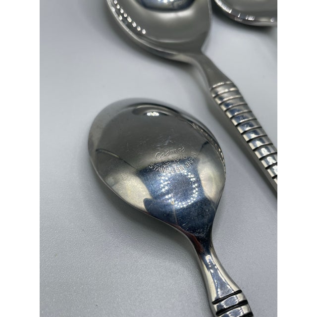 1970 Cosmos Scandia Japan Mid Century Modernist Stainless