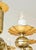Vintage Bohemian Amber Glass Chandelier by Kamenický Šenov, 1970s For Sale - Image 4 of 7