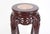 High Chinese Table in Rosewood with Marble For Sale - Image 3 of 6