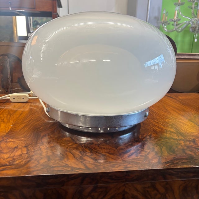 Space Age Murano Glass Table Lamp from Mazzega, 1960s For Sale - Image 6 of 9