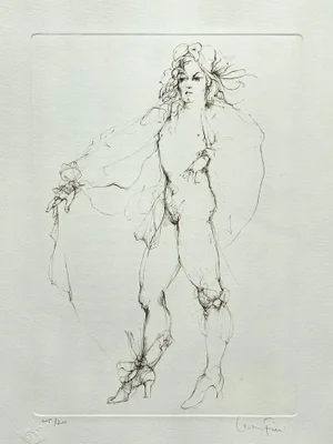 Leonor Fini, King, 20th Century, Lithograph on Arches Paper