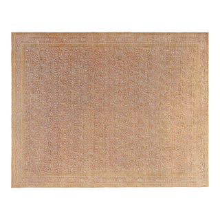 Fine Antique Indian Amritsar Handmade Wool Carpet For Sale