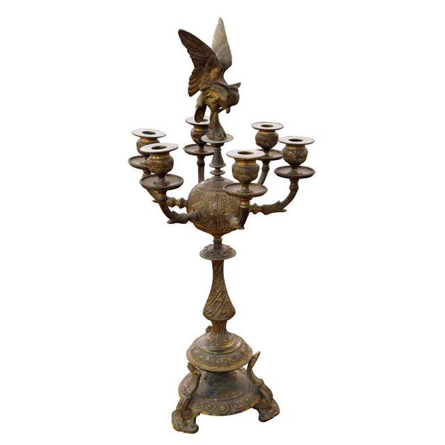 Mid 20th Century Bronze 6 Arm Candelabras a Pair Chairish