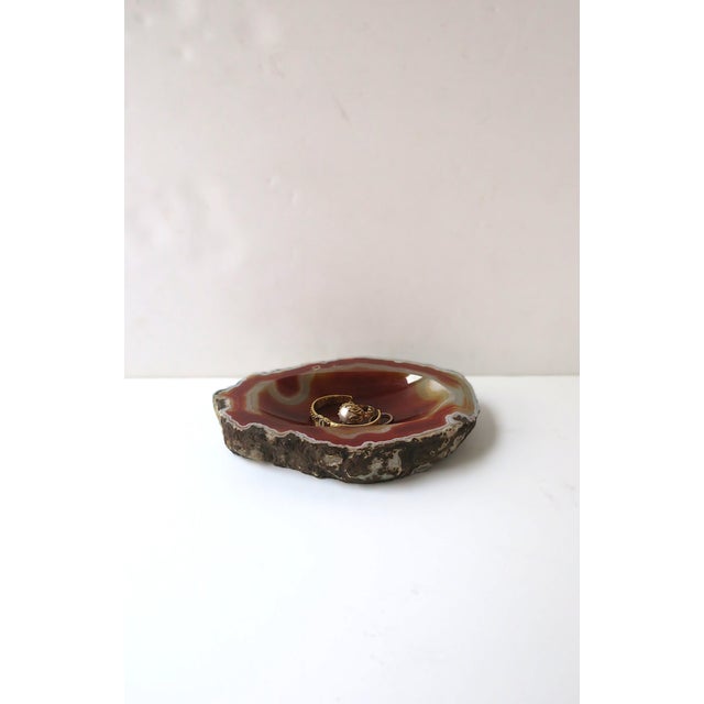 Mid 20th Century Midcentury Agate Catchall Brazilian For Sale - Image 5 of 11