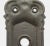 Early 20th Century Cast Iron Keyhole 8.5 In. Back Plate For Sale - Image 4 of 4