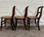 Vintage Victorian Eastlake Style Ladder Back Cane Seat Dining Chairs - Set of 3 For Sale In Kansas City - Image 6 of 9