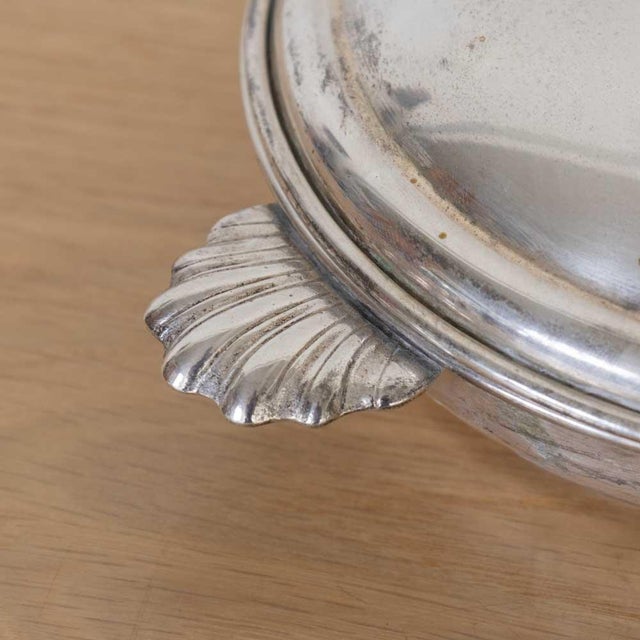 1940s Art Deco Shell Bowl With Lid, Spain For Sale - Image 11 of 14