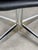 Vintage Italian Black Leatherette and Chrome Swivel Chair, 1970s For Sale - Image 5 of 18