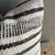 Rustic Vintage Rug Pillow Cover With Stripes For Sale - Image 3 of 8