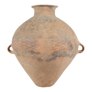 Chinese Neolithic Painted Ovoid Pottery Jar, Machang Period #7