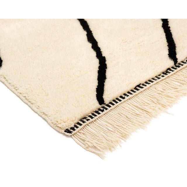 Hand-Knotted Wool Rug by Azele Studio For Sale - Image 4 of 11