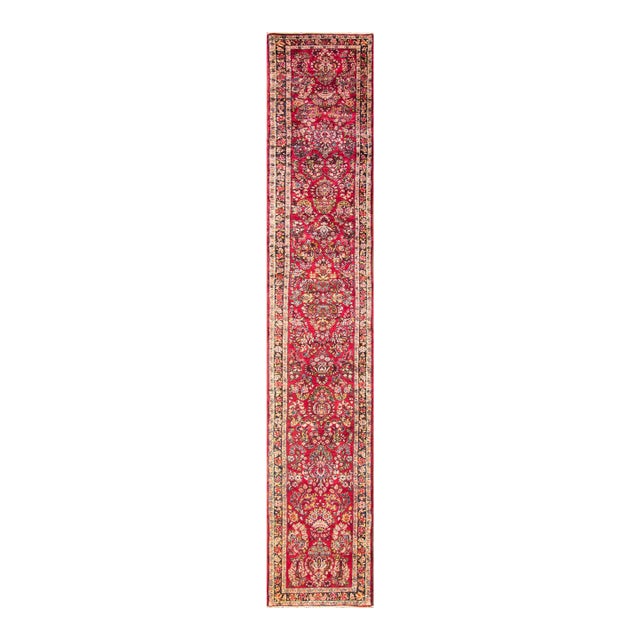 Antique Persian Sarouk Runner For Sale