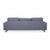 Grey Fabric Indivi Three-Seater Sofa from BoConcept For Sale - Image 11 of 13
