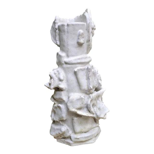 Sculptural Ceramic Vase 'Las Meninas' #2 by Diane Grant For Sale