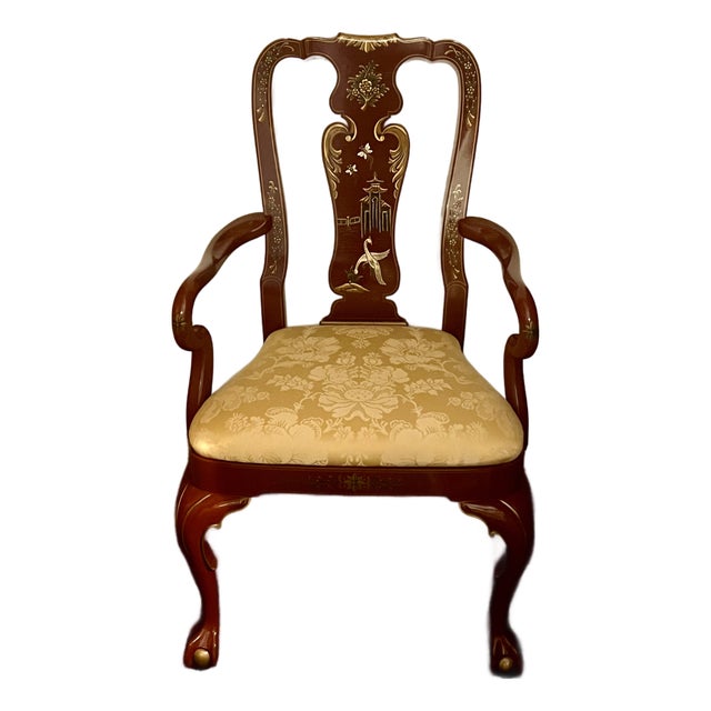 Queen Ann Armchair For Sale